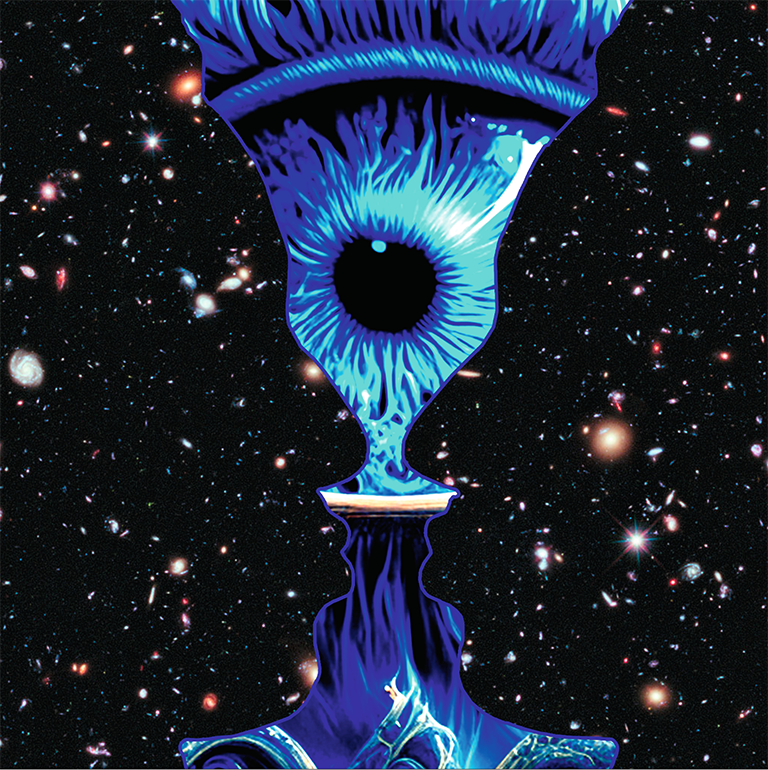 Album cover for Kiss of the Liquid Moon (2024)